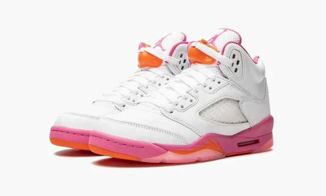 Кроссовки Air Jordan 5 Retro GS «Pinksicle» белый