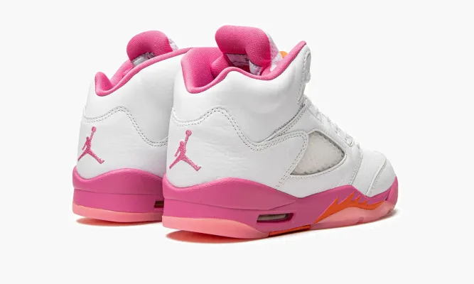 Кроссовки Air Jordan 5 Retro GS «Pinksicle» белый