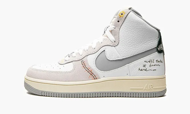 Кроссовки Air Force 1 HIGH SCULPT WMNS «We'll Take It From Here» белый