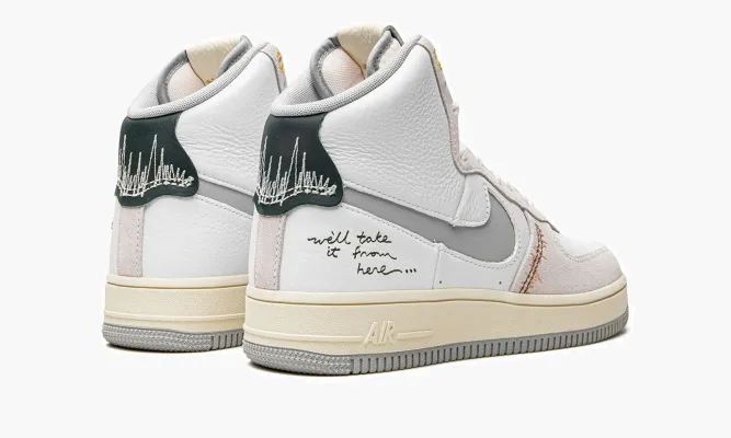 Кроссовки Air Force 1 HIGH SCULPT WMNS «We'll Take It From Here» белый