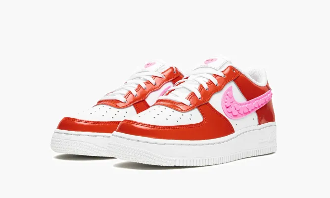 Кроссовки Air Force 1 Low GS «Valentine's Day 2023» красный,белый