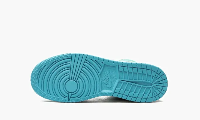 Кроссовки Air Jordan 1 Mid SE GS «Sprite Blue» синий