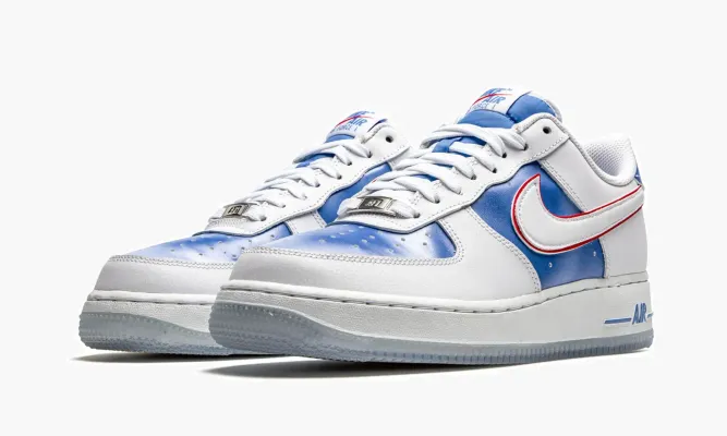 Кроссовки Air Force 1 '07 «Pacific Blue» белый