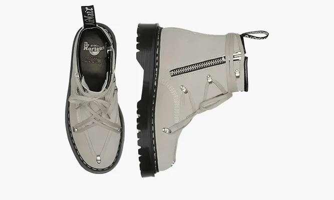 Обувь Dr. Martens 1460 Bex Suede Lace Up Boot «Rick Owens» бежевый