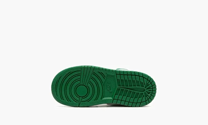 Для самых маленьких Air Jordan 1 Mid SE TD «Grey / Pine Green» белый