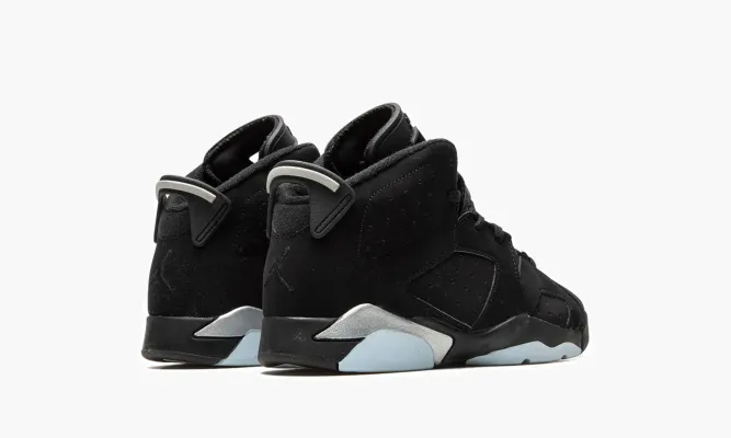 Для самых маленьких Air Jordan 6 PS «Chrome» черный