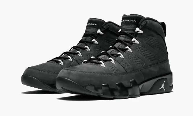 Кроссовки Air Jordan 9 Retro «Anthracite» черный