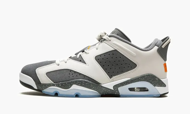 Для самых маленьких Air Jordan 6 Low «Psg» серый