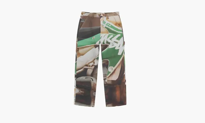 Одежда Nike Stussy Work Pants «Baja Print» зеленый