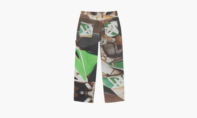 Одежда Nike Stussy Work Pants «Baja Print» зеленый