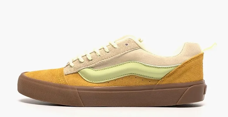 Кроссовки Vans Knu Skool «Yellow Green Gum» разноцветный