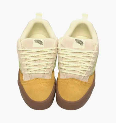 Кроссовки Vans Knu Skool «Yellow Green Gum» разноцветный