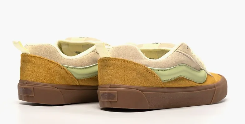 Кроссовки Vans Knu Skool «Yellow Green Gum» разноцветный
