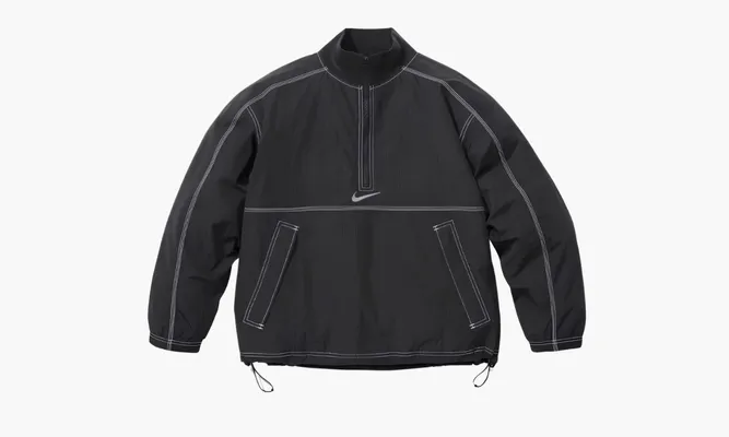Одежда Nike Supreme X Ripstop Pullover «Black» черный