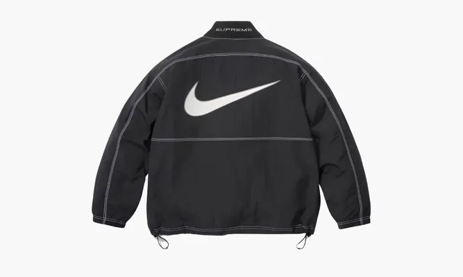 Одежда Nike Supreme X Ripstop Pullover «Black» черный