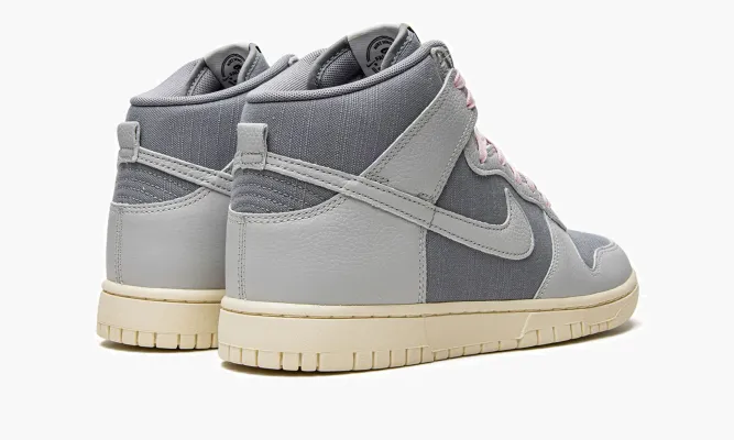 Кроссовки Nike Dunk HI Retro «Certified Fresh» серый