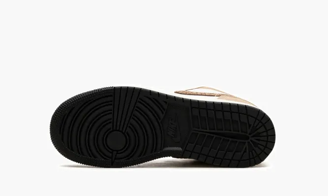 Кроссовки Air Jordan 1 Low SE GS «Brown Elephant» бежевый