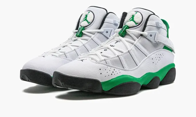 Кроссовки Air Jordan 6 Rings «Lucky Green» желтый