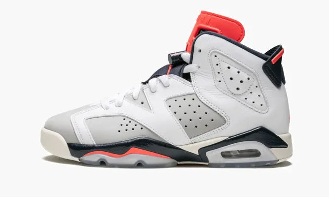 Кроссовки Air Jordan 6 Retro GS белый