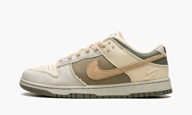 Кроссовки Nike Dunk Low WMNS «Light Bone Neutral Olive» бежевый