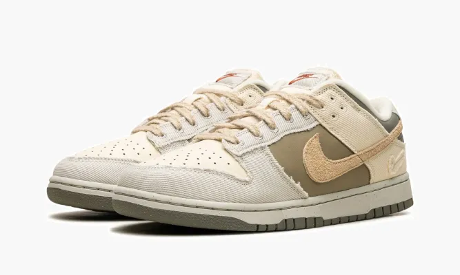 Кроссовки Nike Dunk Low WMNS «Light Bone Neutral Olive» бежевый