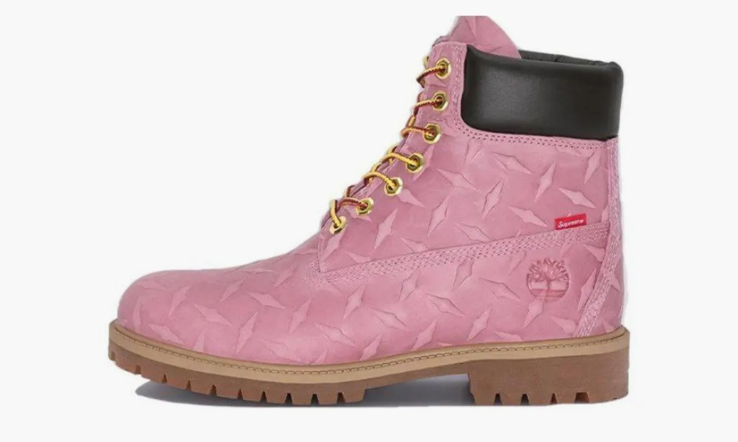 Timberland 6« Premium Waterproof Boot Supreme Diamond Plate Pink