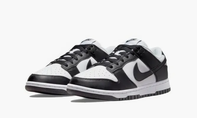 Кроссовки Nike Dunk Low WMNS «Next Nature White Black Panda» черный