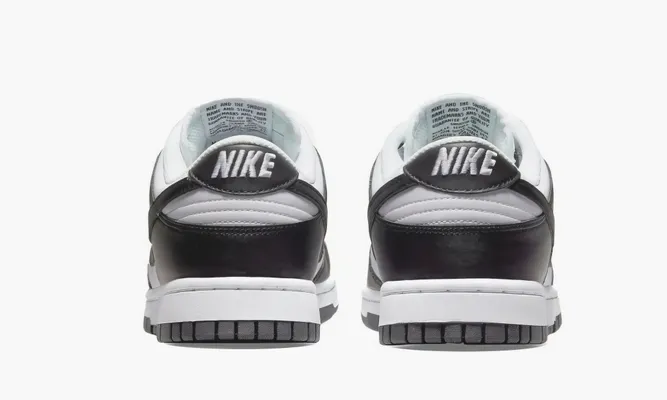 Кроссовки Nike Dunk Low WMNS «Next Nature White Black Panda» черный