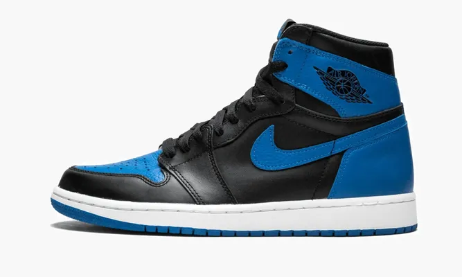 Кроссовки Air Jordan 1 Retro High OG «2017 Royal» черный
