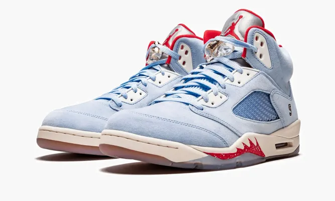 Кроссовки Air Jordan 5 Retro «Trophy Room» синий