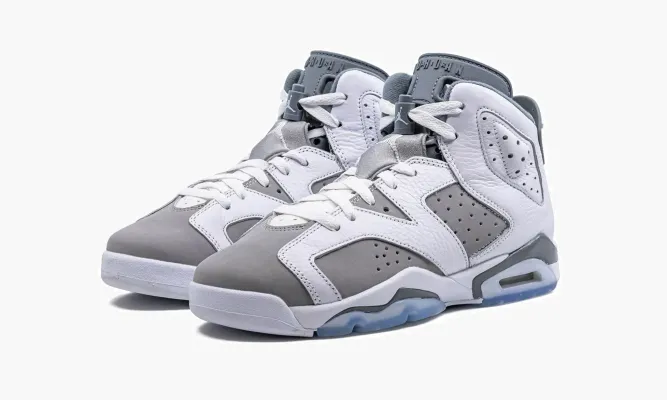 Кроссовки Air Jordan 6 GS «Cool Grey» белый
