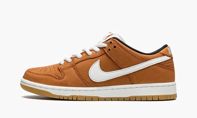 Кроссовки Nike SB Dunk Low Pro Iso «Dark Russet» коричневый