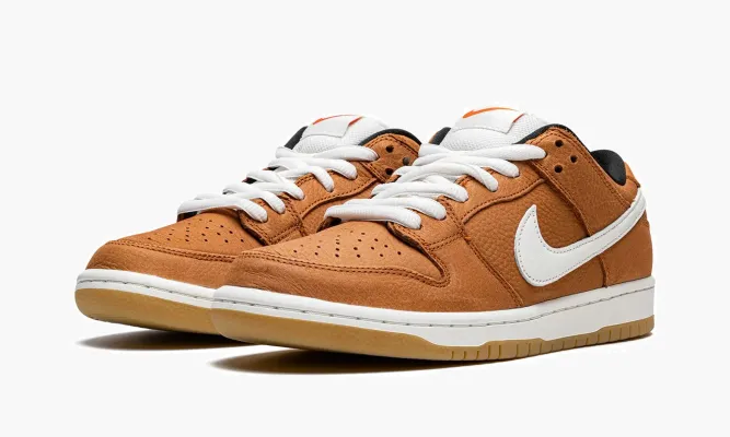 Кроссовки Nike SB Dunk Low Pro Iso «Dark Russet» коричневый