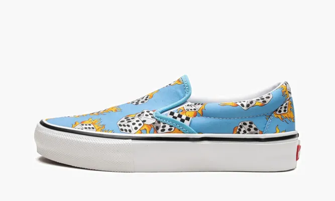 Кроссовки Vans Skate Slip-on разноцветный