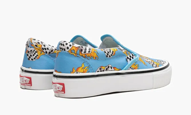 Кроссовки Vans Skate Slip-on разноцветный