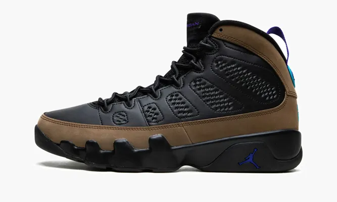 Кроссовки Air Jordan 9 «Olive Concord» черный