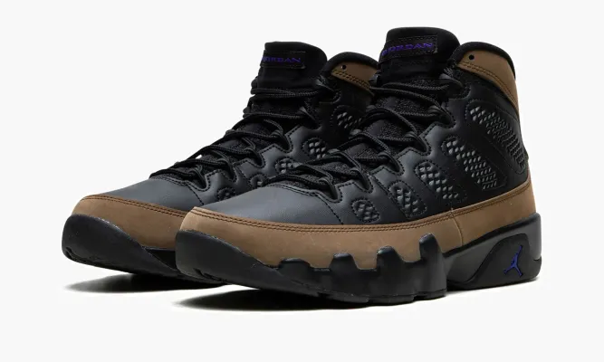 Кроссовки Air Jordan 9 «Olive Concord» черный