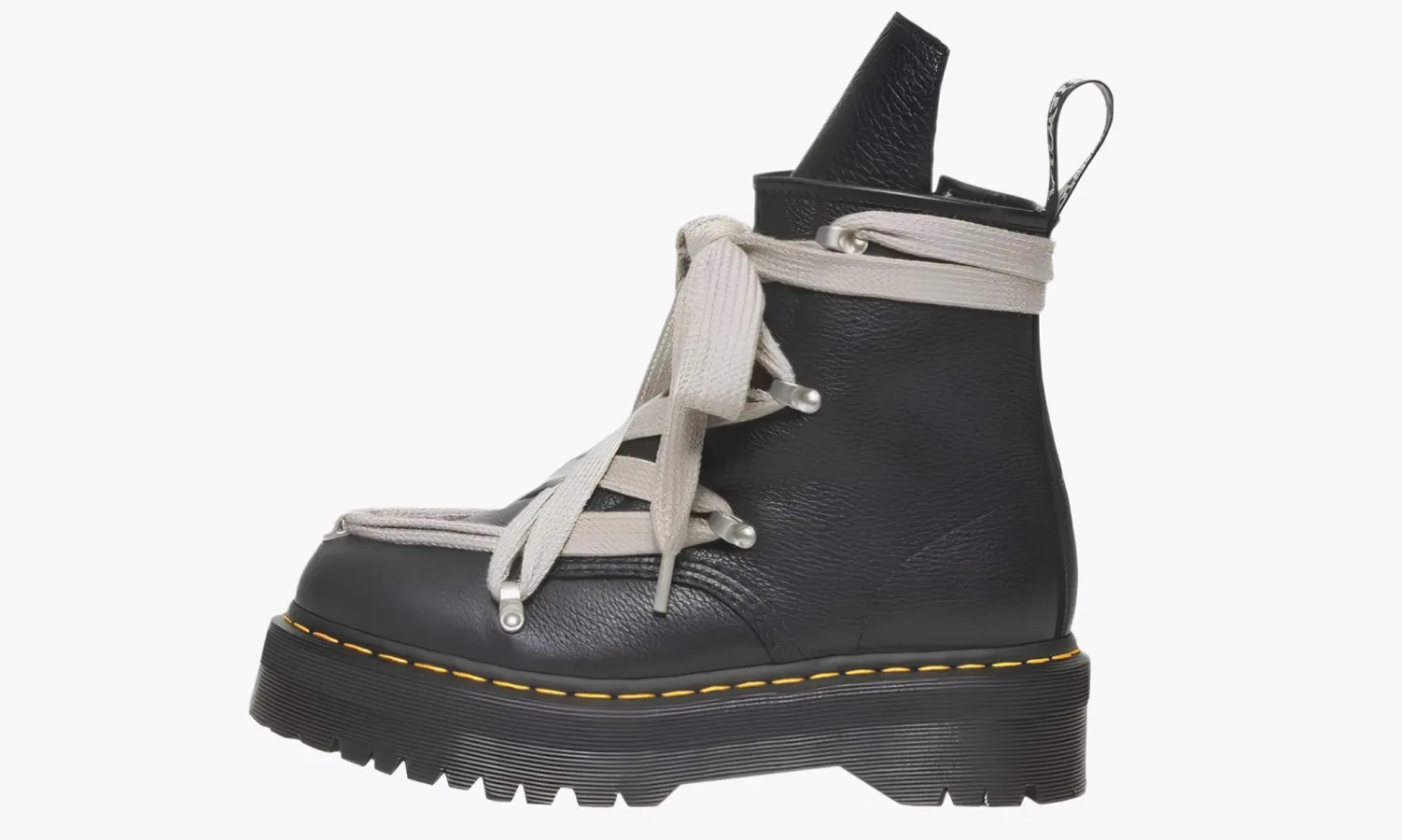 Rick Owens X Dr.Martens Leather Platform Boot «Black»