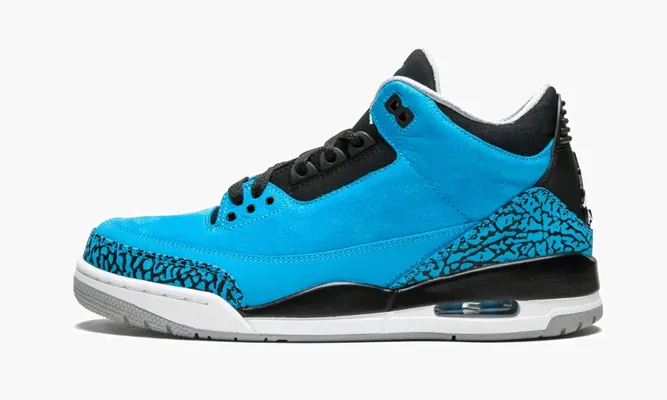 Кроссовки Air Jordan 3 Retro «Powder Blue» синий