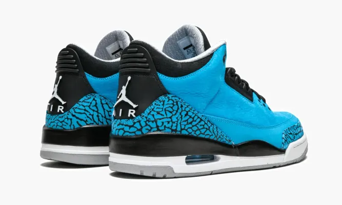 Кроссовки Air Jordan 3 Retro «Powder Blue» синий