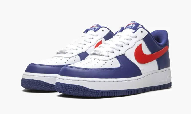 Кроссовки Air Force 1 '07 «USA» белый,синий