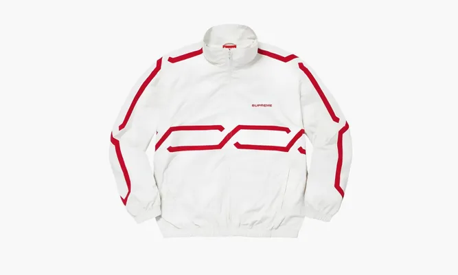Одежда Supreme Ss24 Track Jacket «Red» белый