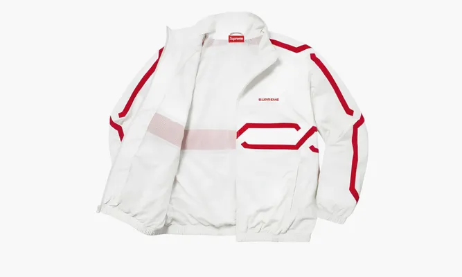 Одежда Supreme Ss24 Track Jacket «Red» белый