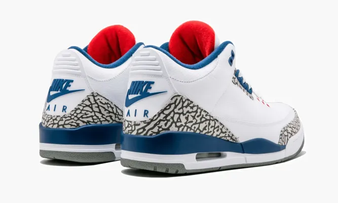 Кроссовки Air Jordan 3 Retro OG «True Blue» белый