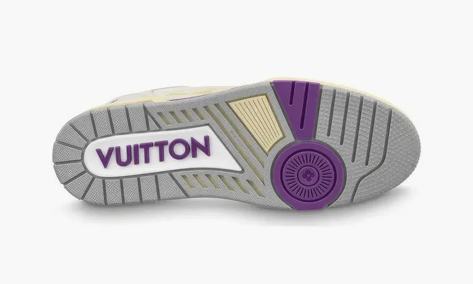 Кроссовки Louis Vuitton Trainer «Purple Mesh» фиолетовый