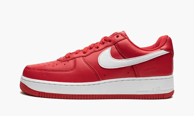 Кроссовки Air Force 1 «Color Of The Month - Red» красный
