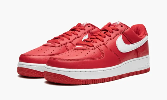 Кроссовки Air Force 1 «Color Of The Month - Red» красный