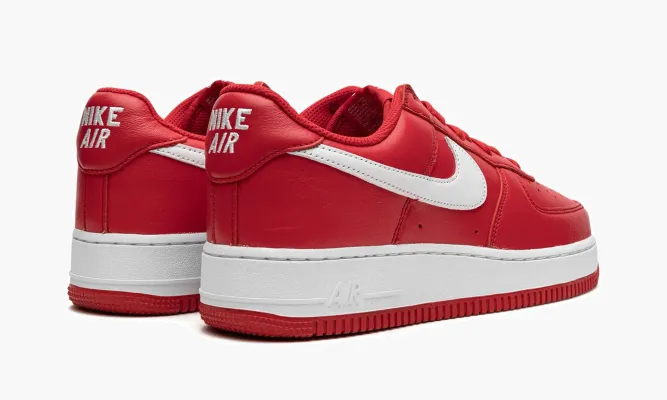 Кроссовки Air Force 1 «Color Of The Month - Red» красный