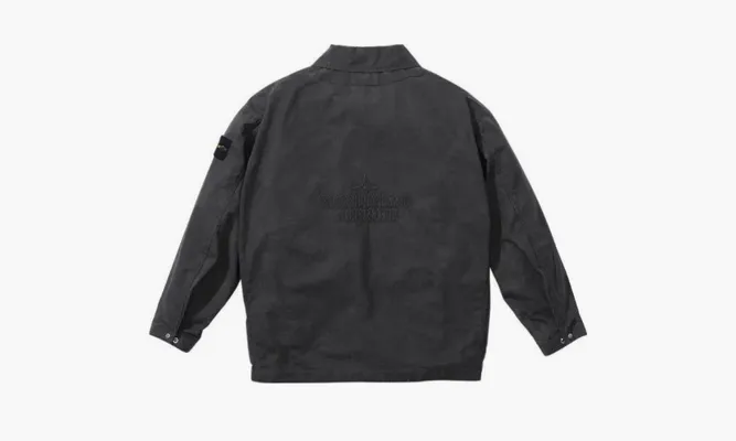 Одежда Supreme X Stone Island Jacket «Black» черный