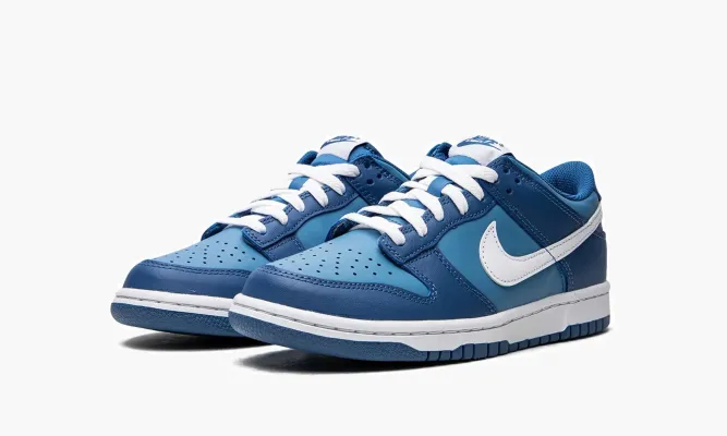 Кроссовки Nike Dunk Low GS «Dark Marina Blue» синий